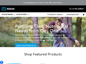 'abbottstore.com' screenshot