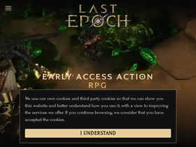 'lastepoch.com' screenshot