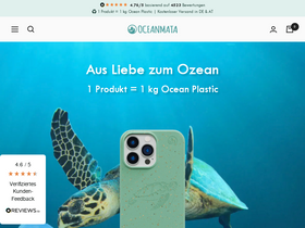oceanmata.com homepage screenshot