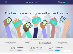 'phonetradr.com' screenshot