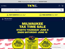 'toolkitdepot.com.au' screenshot