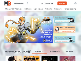 'mangadraft.com' screenshot