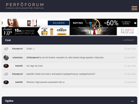 'perfuforum.pl' screenshot