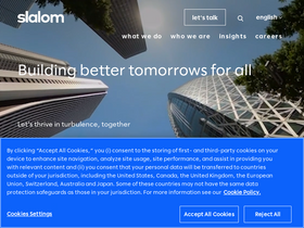 'slalom.com' screenshot
