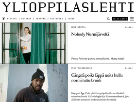 'ylioppilaslehti.fi' screenshot