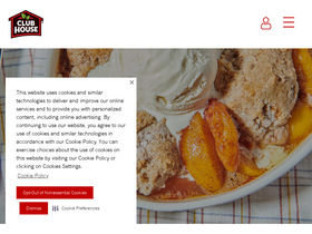 'clubhouse.ca' screenshot