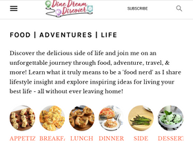 'dinedreamdiscover.com' screenshot