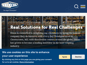 'dixonvalve.com' screenshot