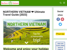 'north-vietnam.com' screenshot