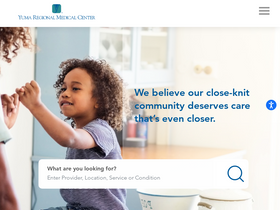 'yumaregional.org' screenshot