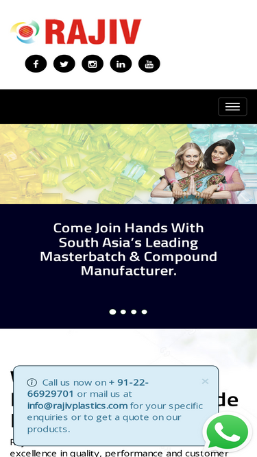 rajivplastics.com