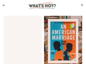 'whatshotblog.com' screenshot