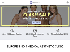 'therapieclinic.com' screenshot