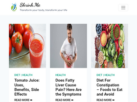 'shrinke.me' screenshot