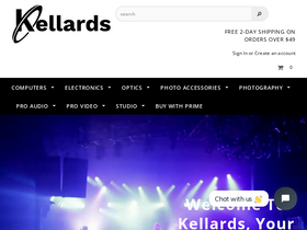 KELLARDS homepage screenshot