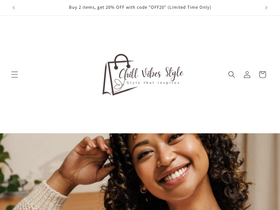 chillvibesstyle.com homepage screenshot