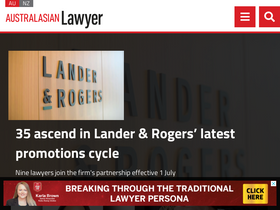 'thelawyermag.com' screenshot