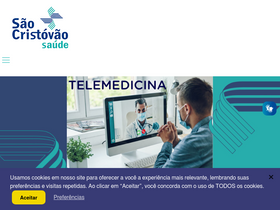 'saocristovao.com.br' screenshot