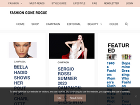 'fashiongonerogue.org' screenshot