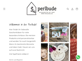 perlbude.de homepage screenshot
