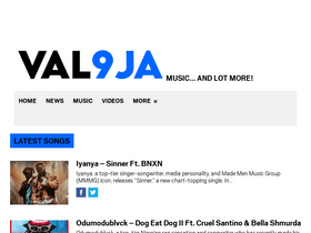 'val9ja.com' screenshot