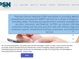 'paymentservicenetwork.com' screenshot