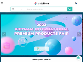 'tradekorea.com' screenshot