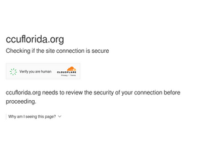 'ccuflorida.org' screenshot