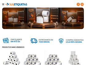 suletiquetas.com.br homepage screenshot
