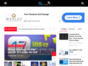 'anonyviet.com' screenshot