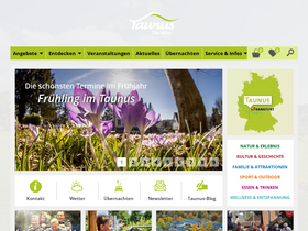 'taunus.info' screenshot