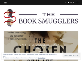 'thebooksmugglers.com' screenshot