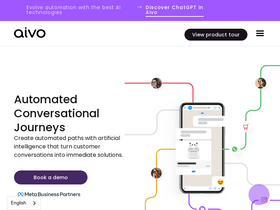 'aivo.co' screenshot