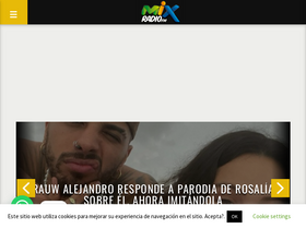 'mixradio.co' screenshot