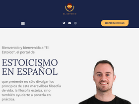 'elestoico.com' screenshot