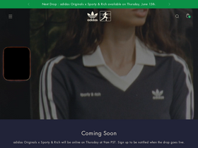 Sportyandrich homepage screenshot