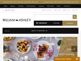 'williamashley.com' screenshot