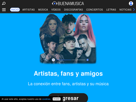'buenamusica.com' screenshot