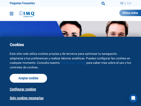 'centroimqzurriola.imq.es' screenshot
