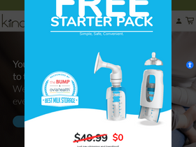 'kiinde.com' screenshot