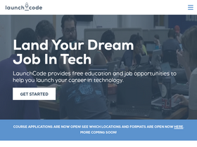 'launchcode.org' screenshot