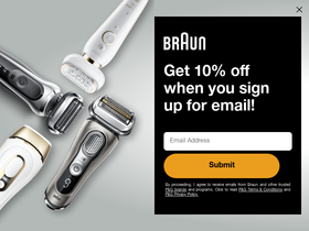 'in.braun.com' screenshot