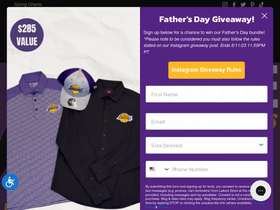 'lakersstore.com' screenshot