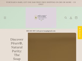 peurr.com homepage screenshot