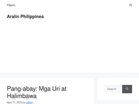 'aralinph.com' screenshot