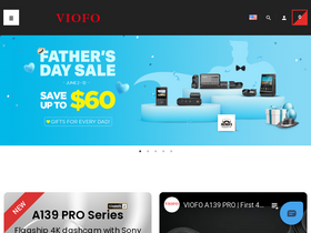 'viofo.com' screenshot