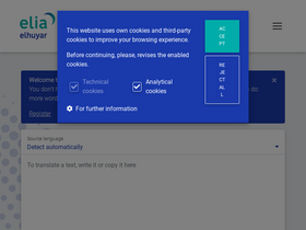 'elia.eus' screenshot