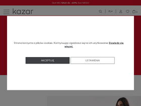 'kazar.com' screenshot