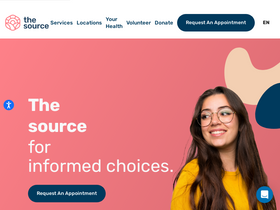 'thesource.org' screenshot