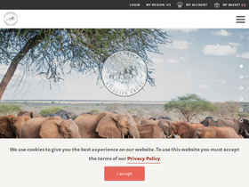 'sheldrickwildlifetrust.org' screenshot